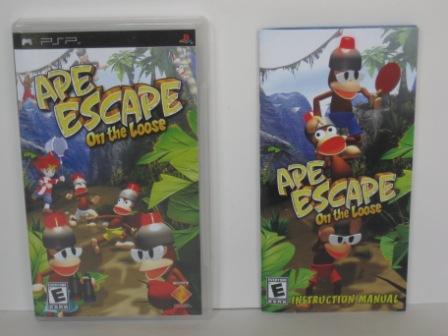 Ape Escape: On The Loose (CASE & MANUAL ONLY) - PSP | Just Go Vintage