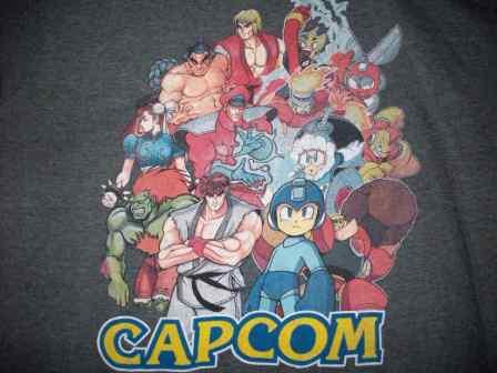 Capcom (Grey) - XL Shirt