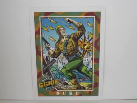 #022 Duke 1991 Hasbro G.I. Joe Card