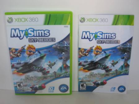 My Sims: Sky Heroes (CASE & MANUAL ONLY) - Xbox 360 | Just Go Vintage